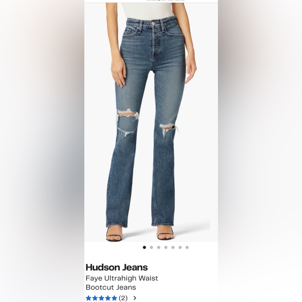 Hudson Faye‎ High Waist Bootcut Jeans